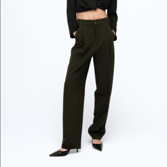 Zara | Pants \u0026 Jumpsuits | Zara Dad Fit 